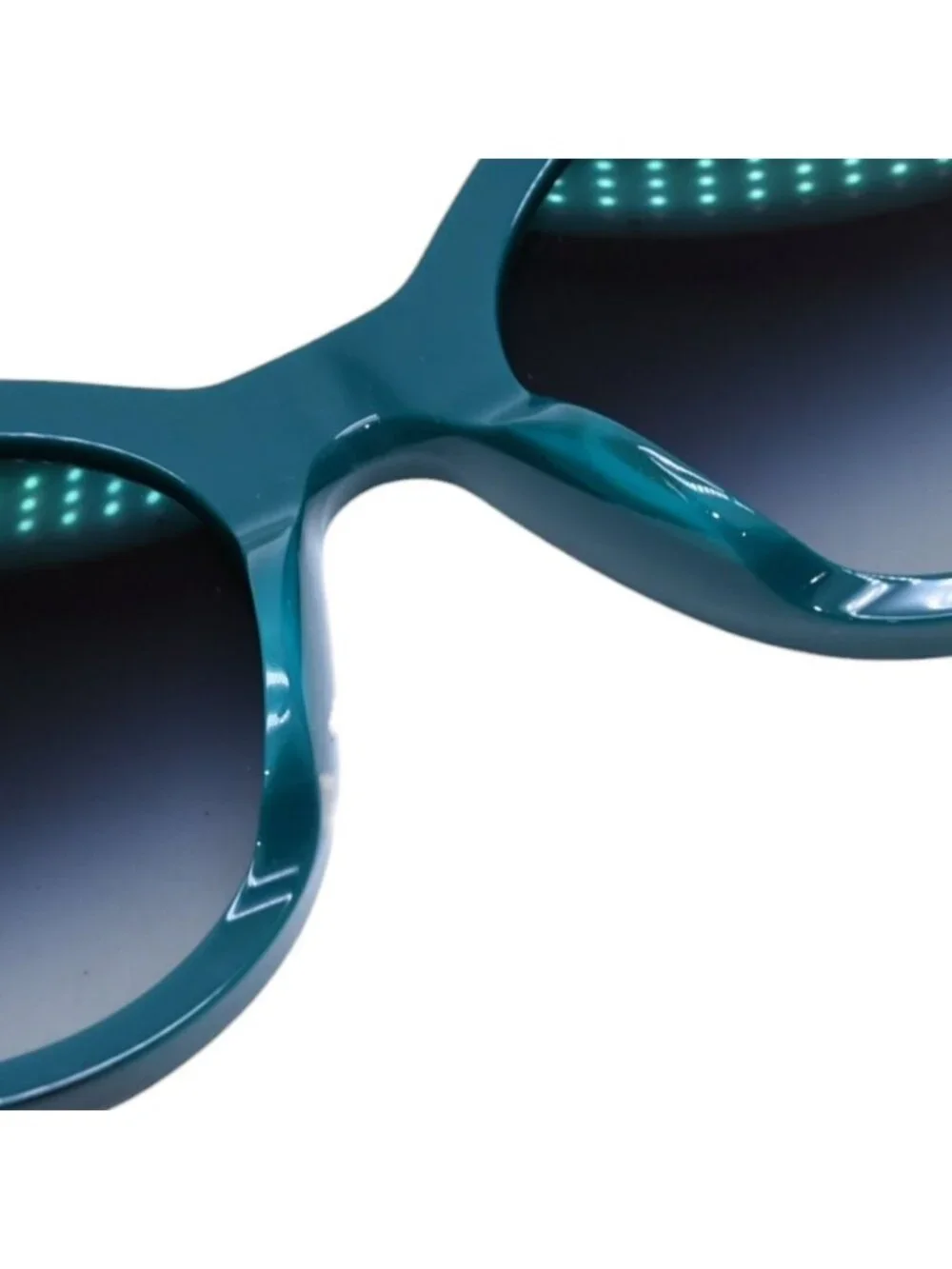 Chanel Boy Cat's Eye Sunglasses S6 Green Eyewear